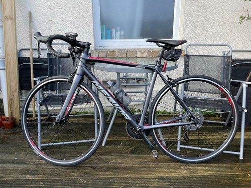 Merida road bike black - road, bike,