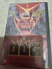 Rare VHS Movie SATAN's Dog Big