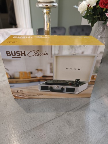 Bush classic turntable grey - turntable,
