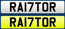 RA17TOR  private plate on