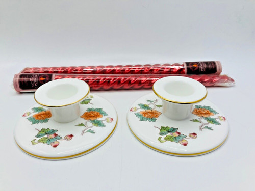 Pair wedgwood kutani crane - of,