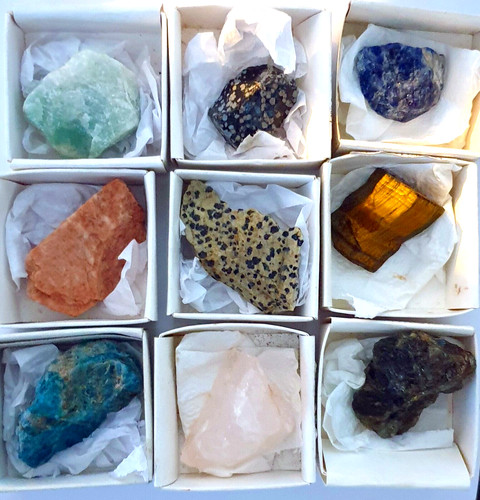 Crystal collection raw - crystal, natural