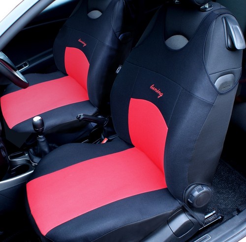 Red front car seat covers - seat, for