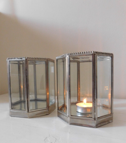 Pair silver tone - silver,