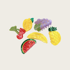Fruit Acetate Claw Clips –