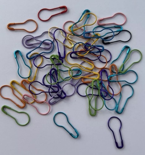 Stitch marker clips pins - 50,