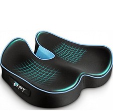 POOTACK Seat Cushion, Coccyx Cushion for Tailbone and Hip Discomfort Coccyx