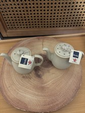 Denby Linen Teapot Cruet Set