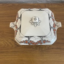 CROWN DUCAL ORANGE TREE LIDDED VEGETABLE DISH (Ref9652)