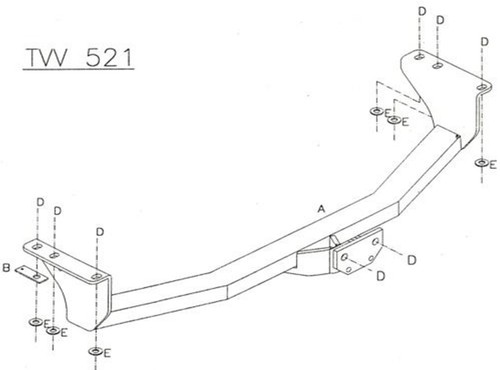 Towtrust fixed flange - towtrust,