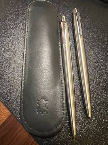Silver trim parker - parker, set
