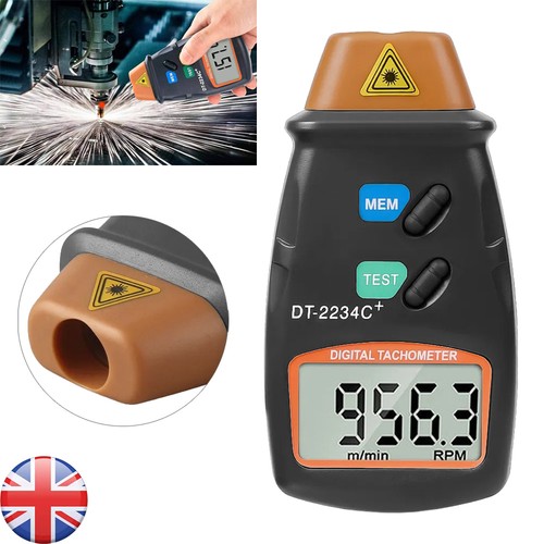 Digital tachometer motor speed - tachometer,