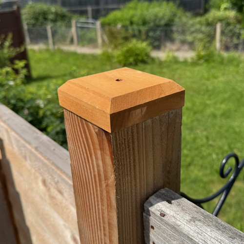 Wooden garden fence post - wooden,