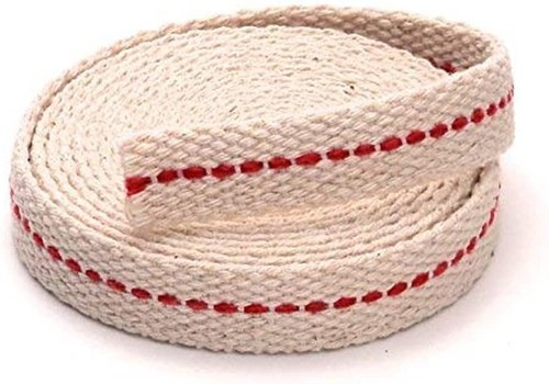 Flat wick for oil - , paraffin