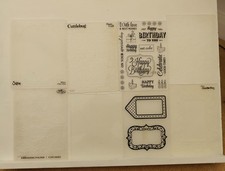 Mixed Embossing Folders x 8 -