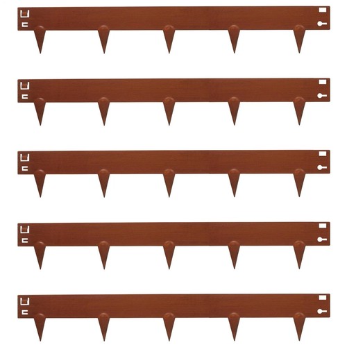 5pc rust steel lawn - 5pc, set