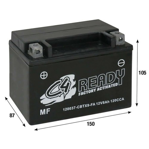 Gel precharged battery - gel,