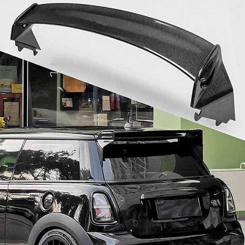 Real carbon fiber rear spoiler - real,