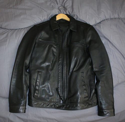 Allsaints luck leather jacket - luck,