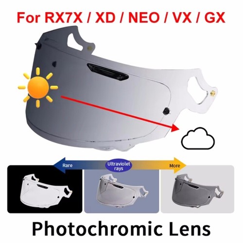Photochromic visor fit for - photochromic,