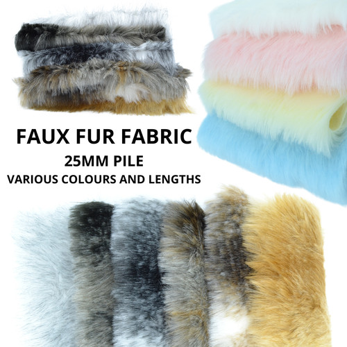 Teddy bear faux fur fabric - bear,