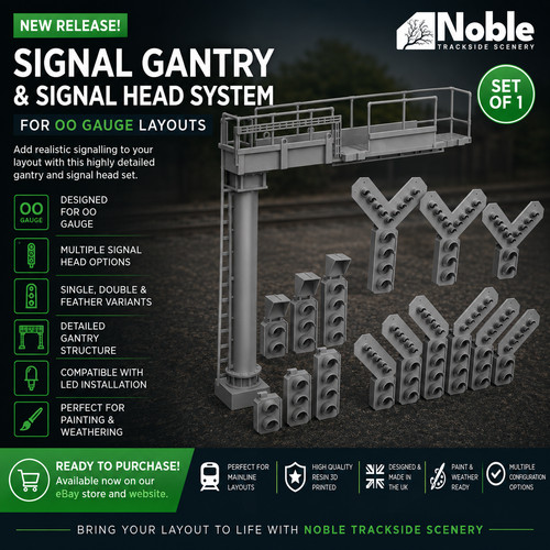 Signal gantry aspect - gantry,