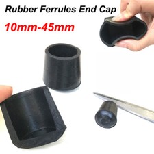 Base Rubber Tube Ferrules End Cap Chair Feet Walking Stick Non-Slip10-45mm