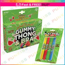 Sweet And Sour Thong & Bra Set