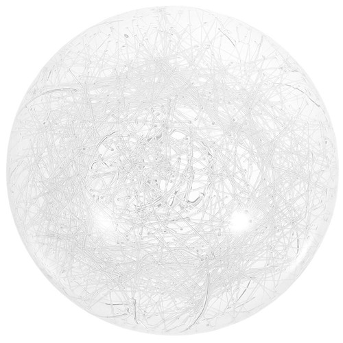 Crackle glass light globe - glass,