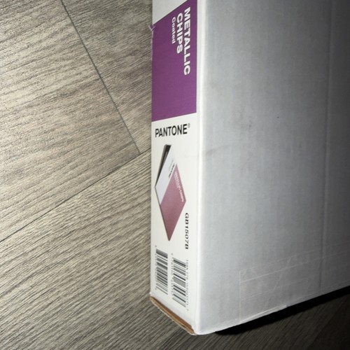 Pantone metallic chip book - metallic,