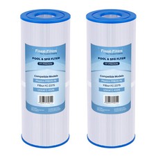 2 x Hot Tub Spa Pool Water Filter Cartridges Compatible Pleatco PRB25IN, UNICEL