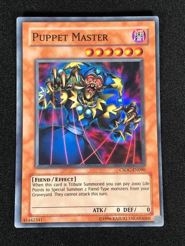 Yugioh puppet master - yugioh,