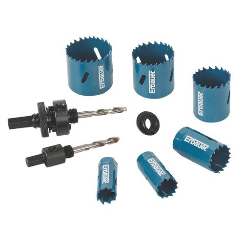 Erbauer holesaw set saw - erbauer, 6-saw