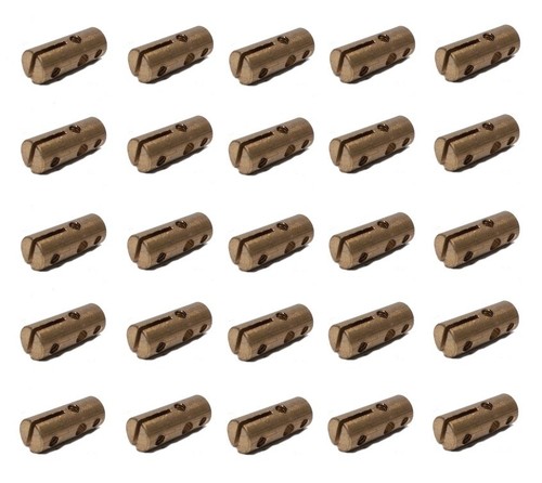 Meccano brass strip - 25,