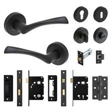Door Handles Internal Black
