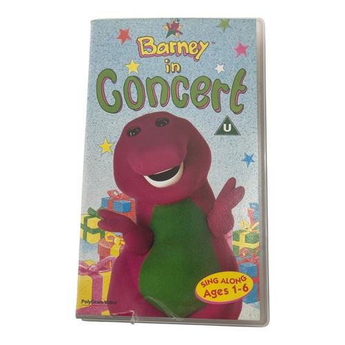 Barney concert vhs 1991 - in,