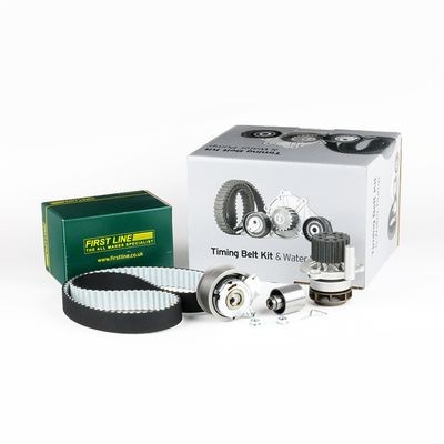 Water pump timing belt kit - water, &