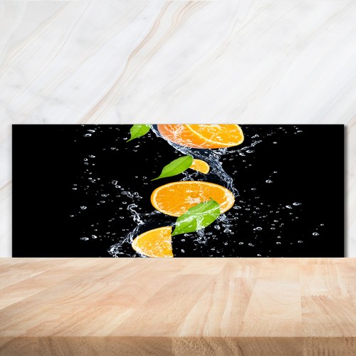 Kitchen glass splashback - kitchen,