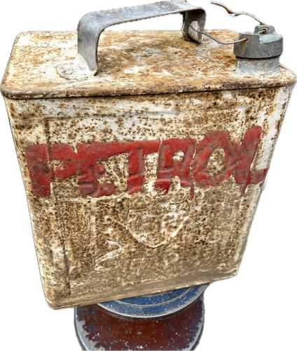 Unrestored vintage petrol - vintage,
