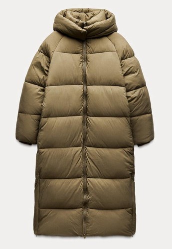 Zara long anorak with - zara, &