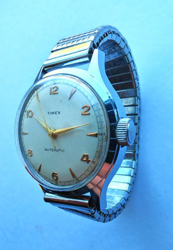 Timex 1950s men vintage - timex,