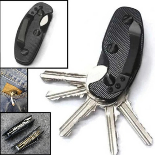 Aluminum key organizer - aluminum,