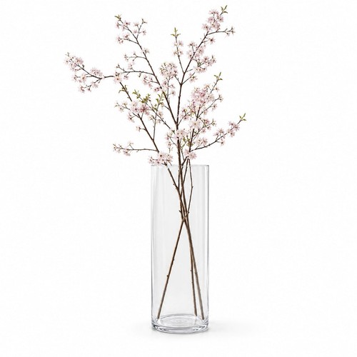 Tall glass flower vases - flower,