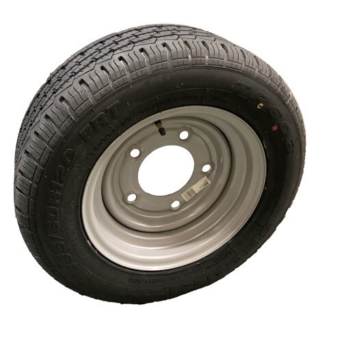 Trailer wheel tyre - 12",