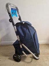 Large 4 Wheel Shopping Trolley Cart Lightweight strong maneuverable Folding New