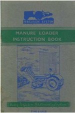  Ferguson Manure Loader Type L-UE-20 Operators Manual