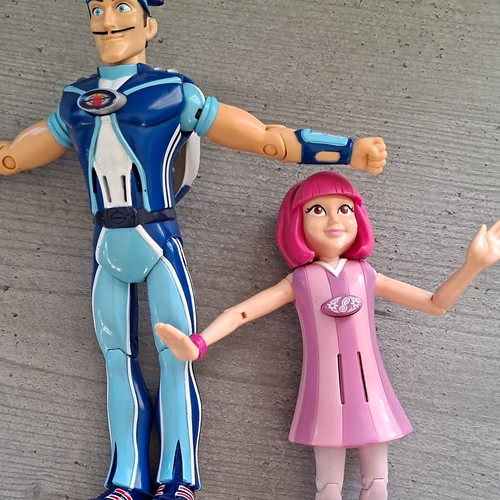Lazytown sportacus stephanie - sportacus,