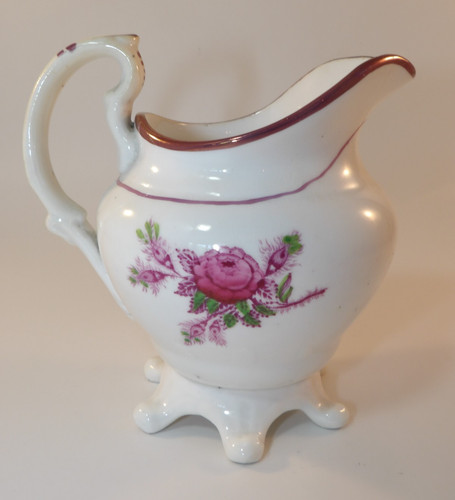 Antique floral purple pink - purple,