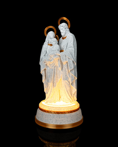 Holy family nativity lamp - nativity,