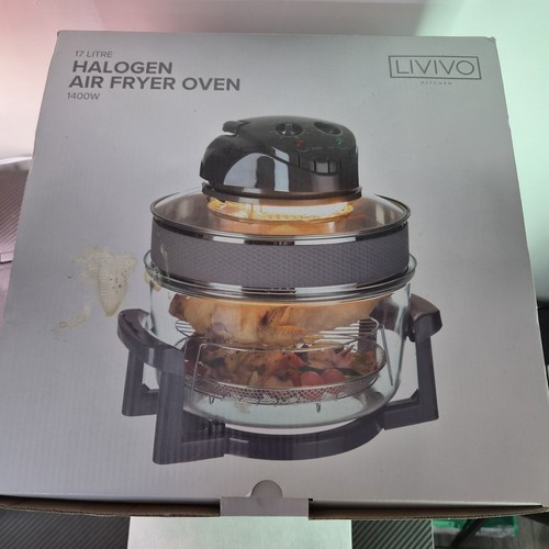Livivo 17l halogen air fryer - 17l,